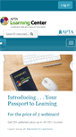 Mobile Screenshot of learningcenter.apta.org